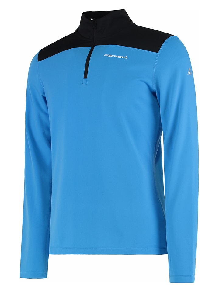 Fischer Funktionslongsleeve "Base Pro" in Blau - S