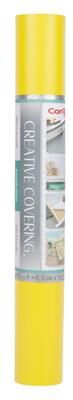 "Con-Tact Brand Creative Covering Adhesive Covering, Yellow, 18"" x 50 ft"
