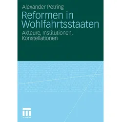 Reformen in Wohlfahrtsstaaten, Fachbücher von Alexander Petring
