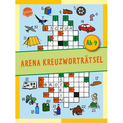 Arena Kreuzworträtsel. Ab 9 Jahren, Taschenbuch von Stefan Haller, Arena, 978-3-401-71947-4