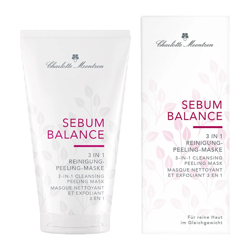 Charlotte Meentzen Sebum Balance, 3in1 Reinigung-Peeling-Maske, 150ml 1701