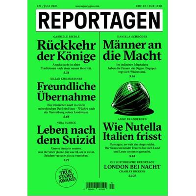 Reportagen & 71, Taschenbuch von Gabriele Riedle,Kilian Kirchgessner,Nina Schick,Daniela Schröder,Anne Branbergen, Puntas Reportagen,