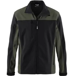 Softshelljacke "BASIC" - M - oliv/schwarz