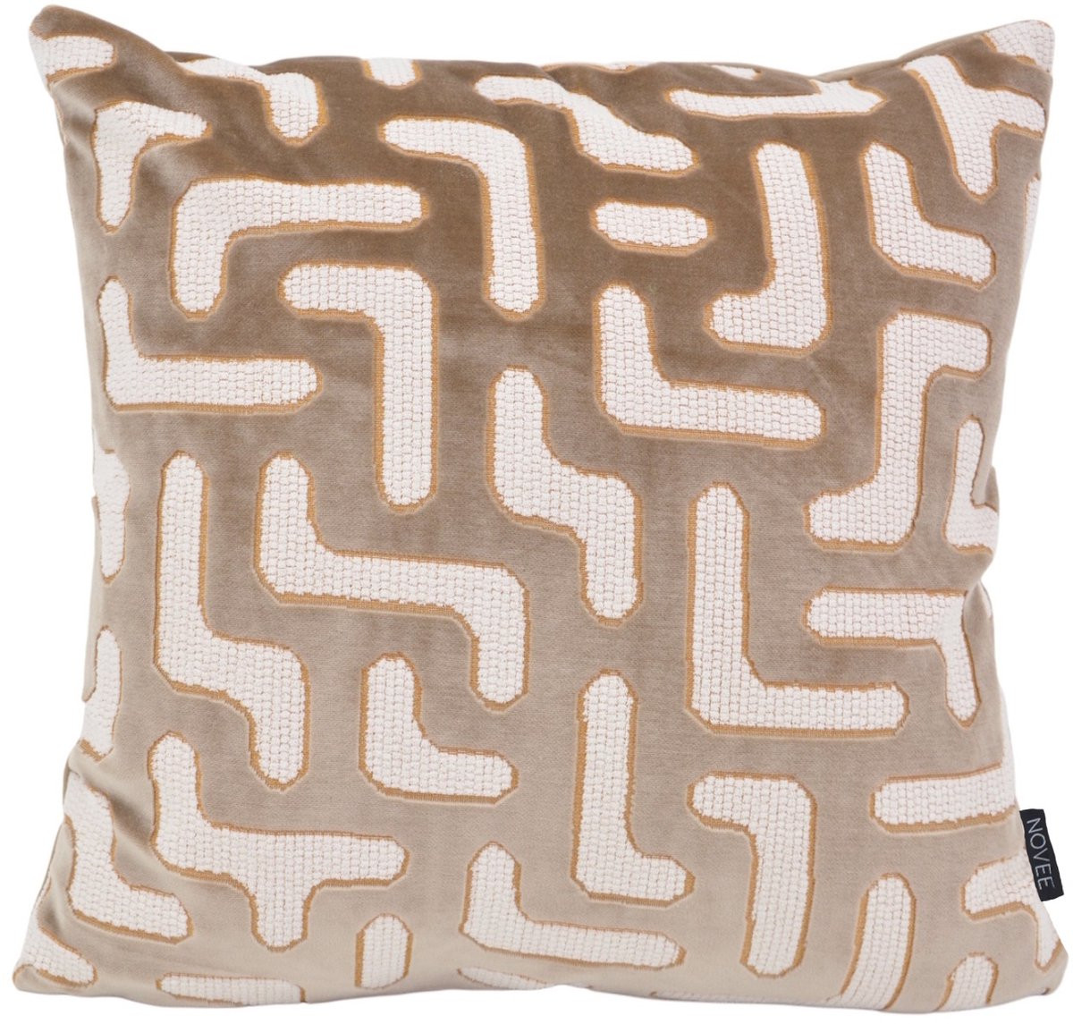 Sierkussen Elegance Beige van NOVÉE - Polyester