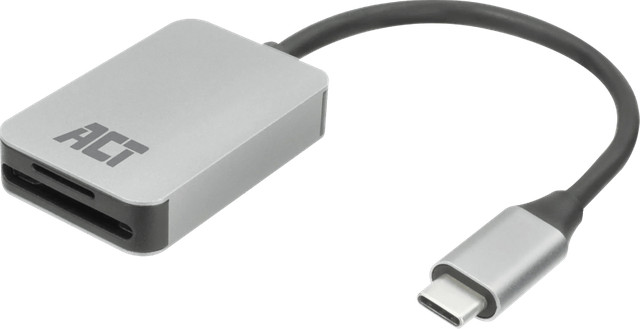 ACT USB-C kaartlezer voor SD en microSD