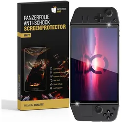 1x Panzerfolie für Lenovo Legion Go Anti-Reflex matt Displayschutz Schutzfolie Panzerfolie Screen-Protector ANTI-SHOK ANTI-BRUCH-ANTI-STOß