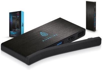Hub publicitaire multiport HDMI USB-C USB-A ABS noir