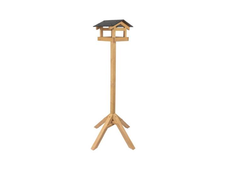 Vogelhaus WINDHAGER Steinplatte , beige (nature, schwarz), B:31,5cm H:22,5cm T:28,5cm, Tierhäuser, Vogelhaus