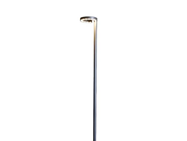 Lucande LED Mastleuchte / Wegeleuchte, Aussenleuchte Stehlampe 2 m Gartenlaterne IP54, Kandelaber inkl. 14W LED, warmweiß (3.000K).