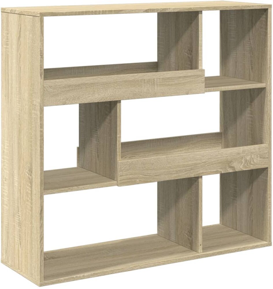vidaXL Cloison de séparation chêne sonoma bois d'ingénierie