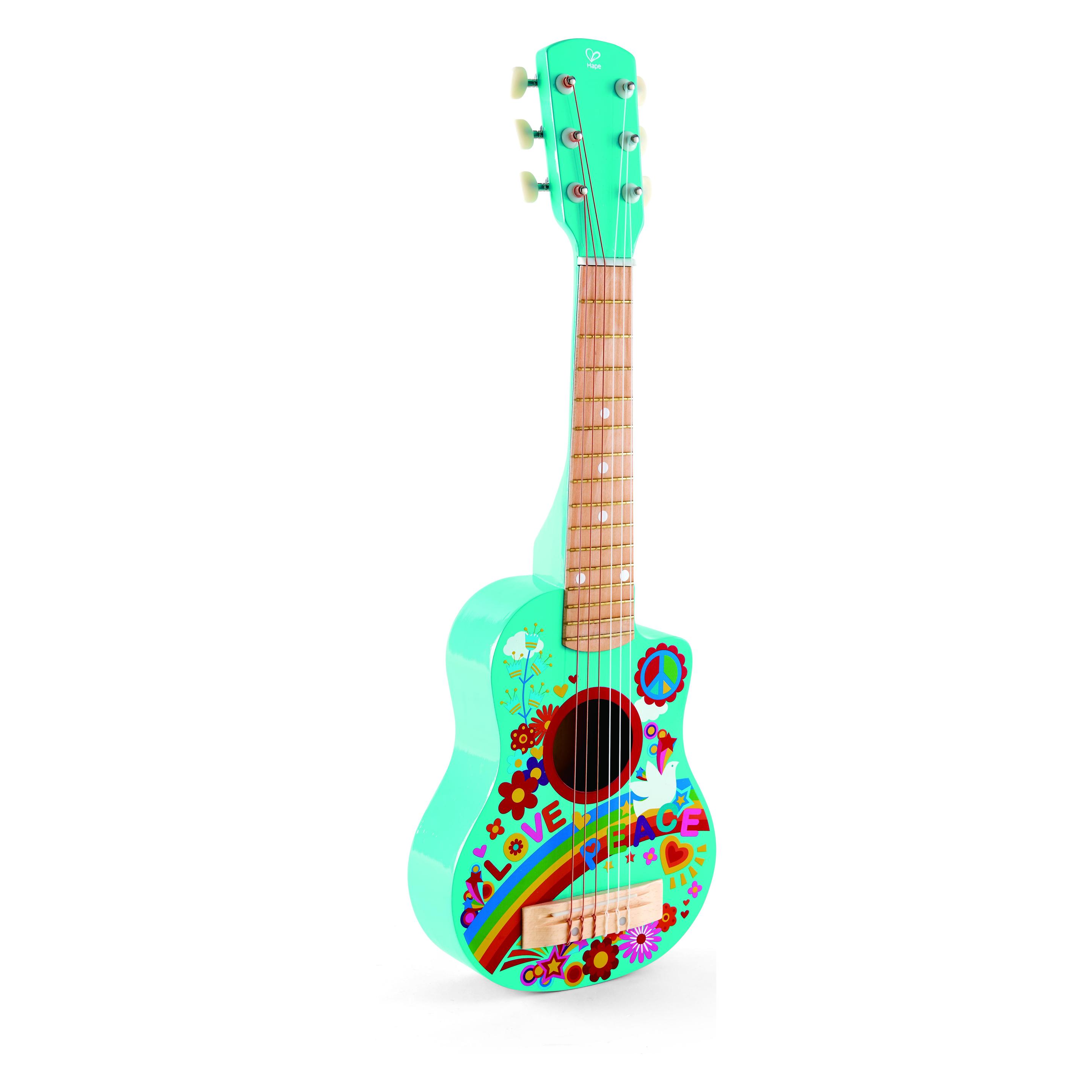 Hape Flower Power-Gitalele (Deutsch) (E0600A)