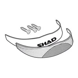 SHAD SH26 White Reflektor