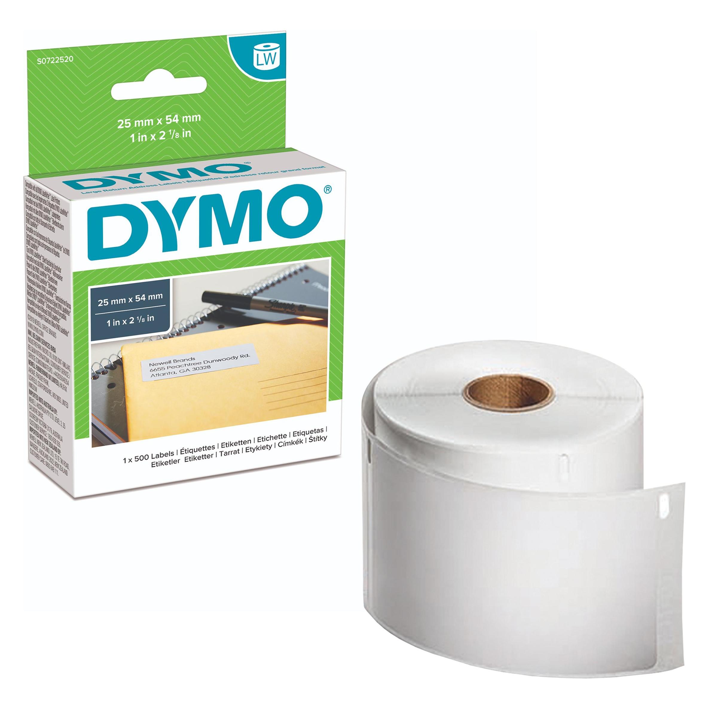 Dymo Etikettenrolle Thermo Direct (25.40 mm) (S0722520)