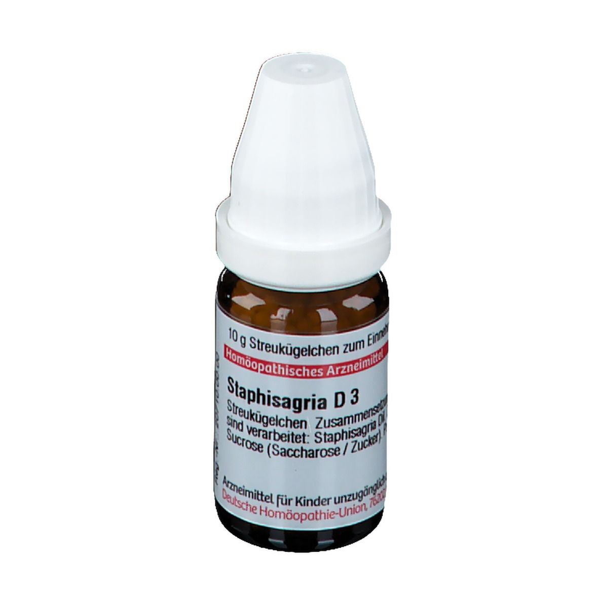 Staphisagria D 3 Globuli 10 g