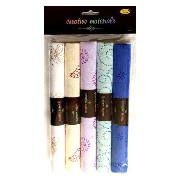 Protos Handgeschöpftes Dekopapier gm 100 25x35cm 5 Blatt (100 g/m²) (54621995)