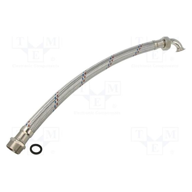 IBO Anti-Vibrations-Schlauch abgewinkelt 1" 0,5m (0004)