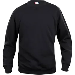 CLIQUE Basic Roundneck Sweatshirt 99 - schwarz 4XL