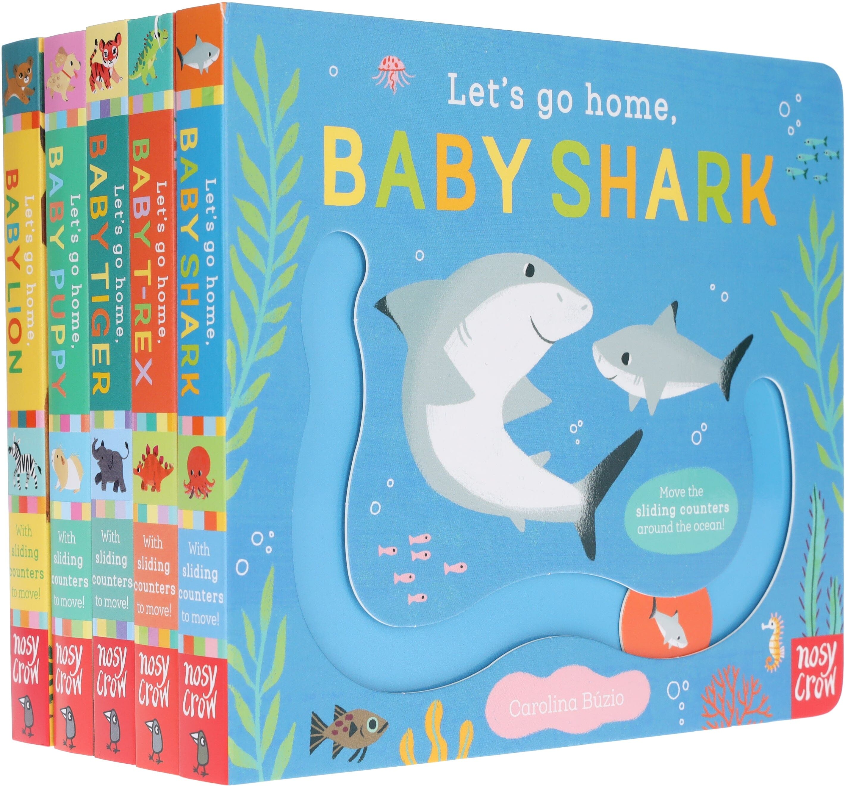 Let's Go Home Series by Carolina Buzio 5 Books Collection Set - Ages 2-5 - Board Book Nosy Crow Ltd