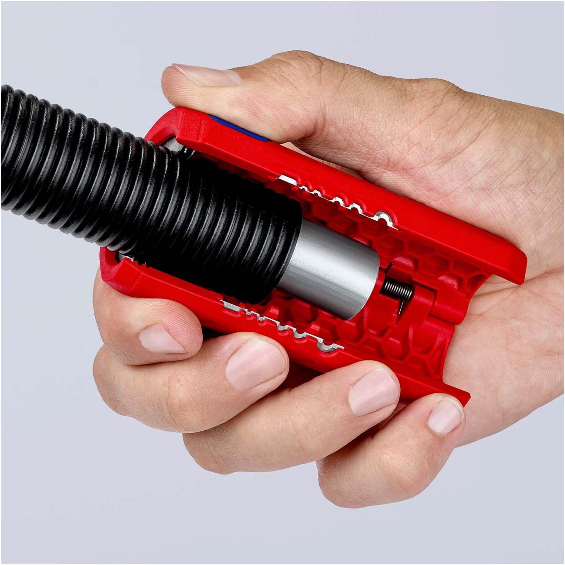 KNIPEX 90 22 02 SB TwistCut® Wellrohrschneider 100 mm)