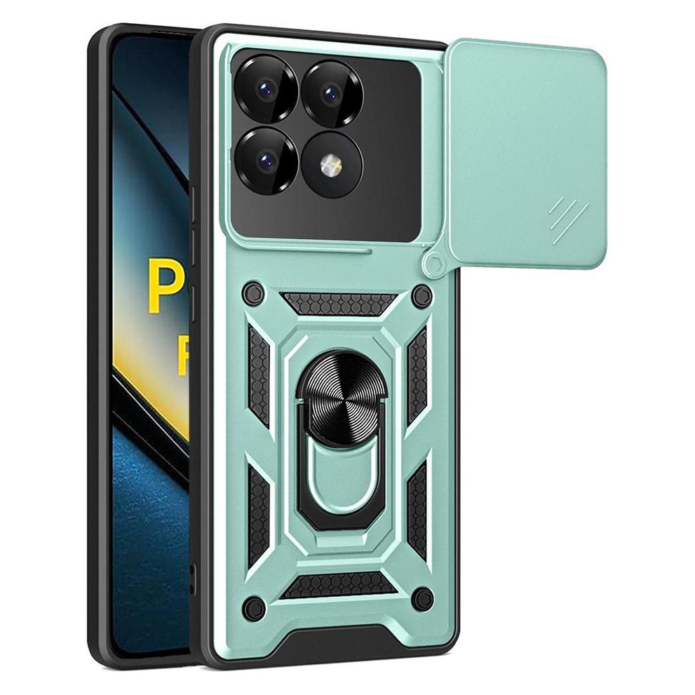 Techsuit - CamShield Series - Xiaomi Poco F6 Pro - Green (Xiaomi Poco F6 Pro) (56355222)