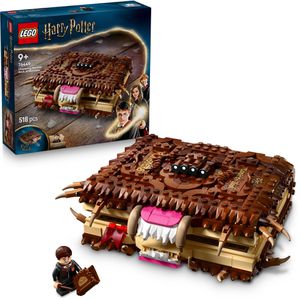 LEGO Harry Potter 76449 Beißendes Monsterbuch der Monster, ab 9 Jahre, 518 Teile