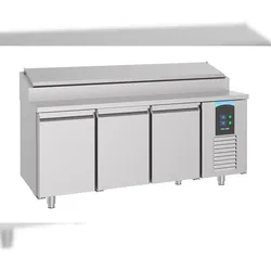 CombiSteel Saladette 3 Türen 10X 1/3Gn Behälter