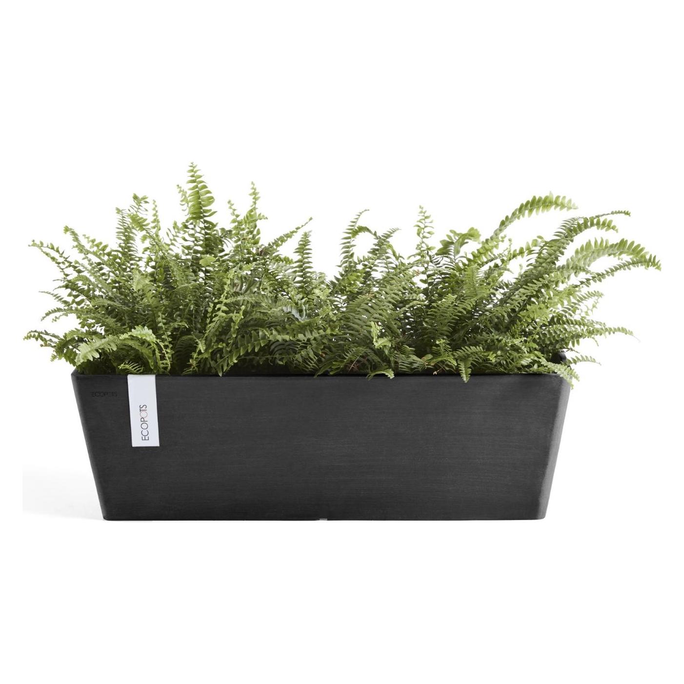 Ecopots Bruges + Wasserbehälter (44.80 x 17 x 17.30 cm) (BRWR.45.DG)