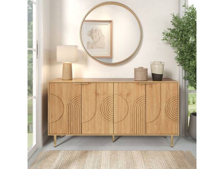 Buffet moderne et simple - buffet moderne - Buffet rangement - Buffet salon ensemble 140L x 40B x 72h (cm)