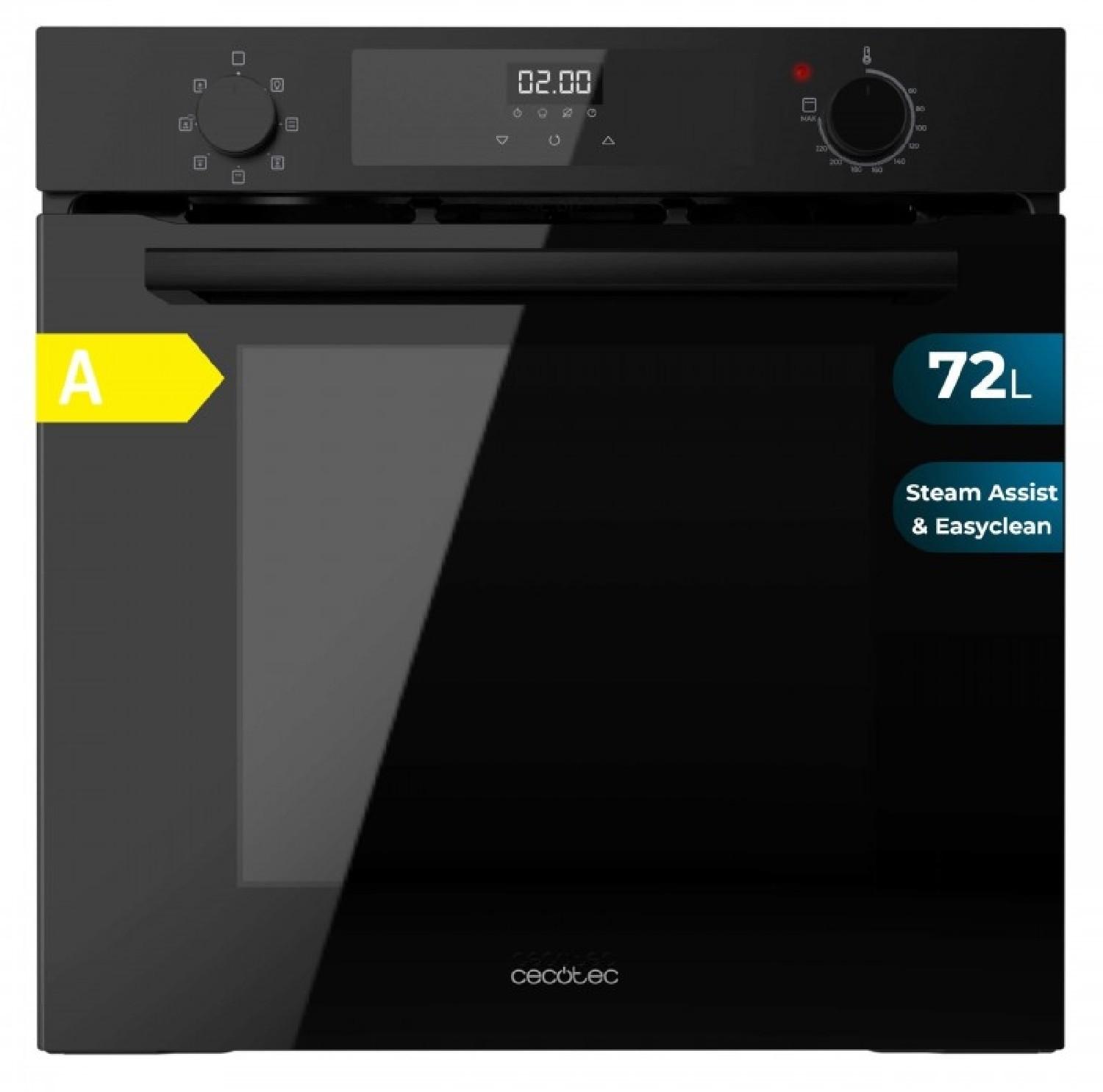 Cecotec 02809, Medium, Elektrischer Ofen, 72 l, 2800 W, 72 l, Dampf