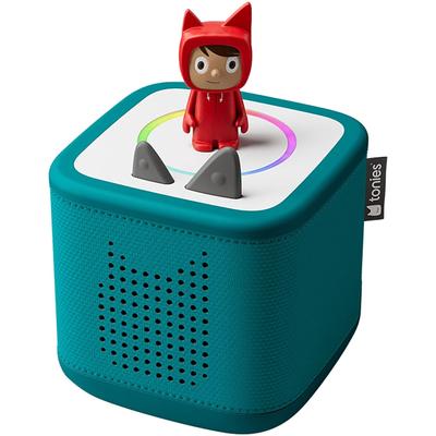 TONIES Lautsprecher "Toniebox 2 Starter Set", meeresgrün, B:13cm H:12,6cm T:13cm, Lautsprecher