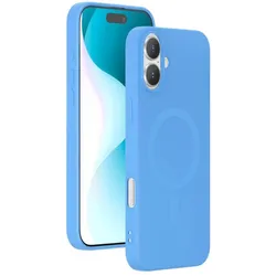 Bigben MagSafe Case (Apple iPhone 16 Plus), Smartphone Hülle, Blau