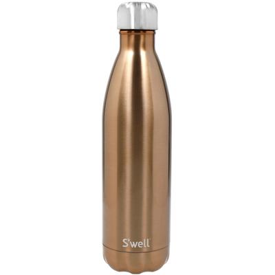 Isolierflasche S'WELL "S'well Topaz", gold (pyrite), H:31cm, Edelstahl, Trinkflaschen, Isolierflasche, 750 ml