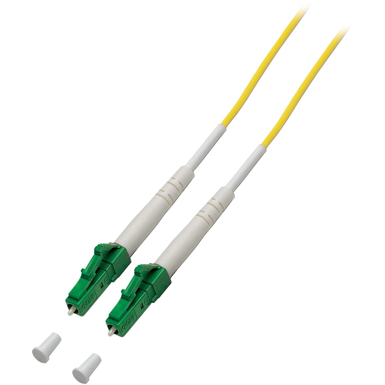 EFB Elektronik Simplex LC/APC-LC/APC9/125,OS2,LSZH,gelb,2.0mm,15m