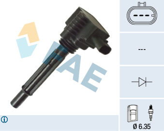 Fae Zündspule 80390 Für Abarth