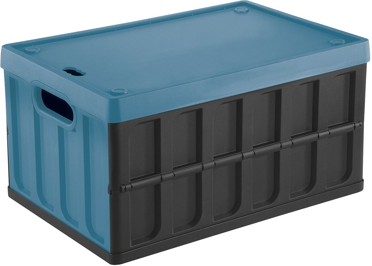 Contenitore Tontarelli 8034118704 CARGO pieghevole con coperchio Nero
