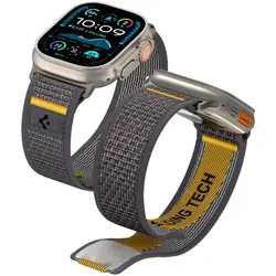Spigen Athlex Air – Armband für Apple Watch 44/45/46/49 mm (Active Gray)