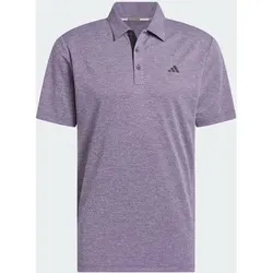 ADIDAS Drive Heather Golf Polo Shirt, Größe S in Lila Lila