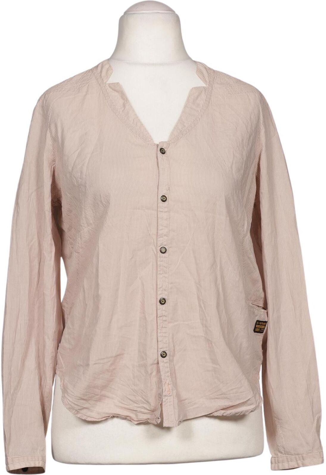 G Star RAW Damen Bluse, Beige, Gr. M, Baumwolle - Second Hand