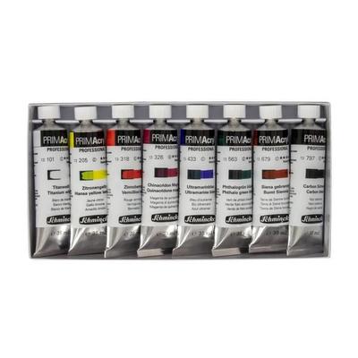 Schmincke PRIMAcryl Professional Malkästen Kartonset, 8 x 35 ml