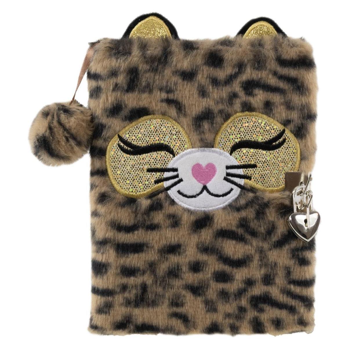 Tinka Magic Tinka - Plush Diary with Lock - Leopard (8-802165) (Harter Einband) (8-802165)