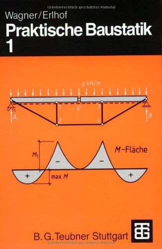 Gerhard Erlhof - Praktische Baustatik, in 3 Tln., Tl.1: Teil 1 - Preis vom 11.10.2026 03:10:56 h