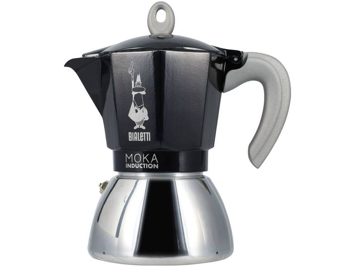 Bialetti Moka Induction Espressokocher schwarz 6 Tassen