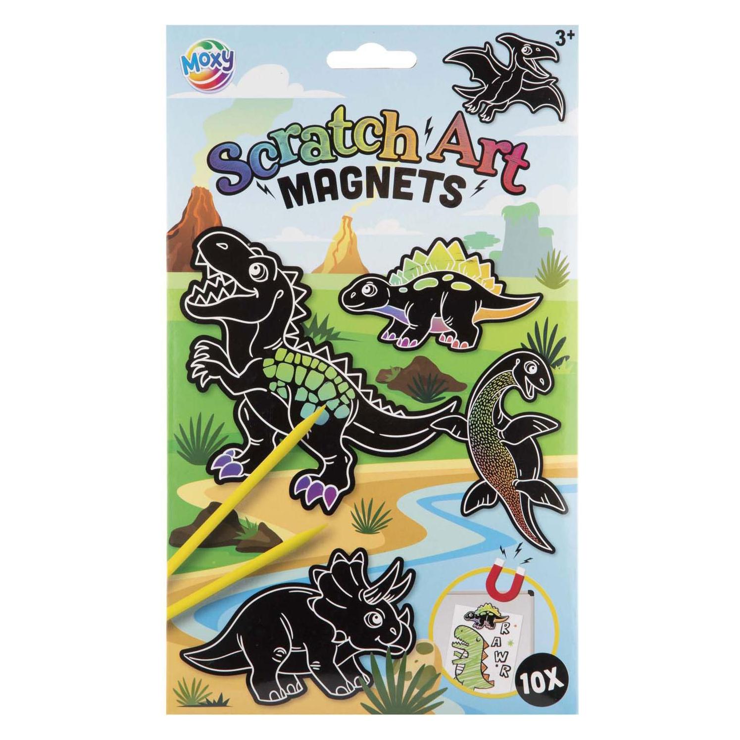 Grafix Kratzmagnete machen Dino (58585884)