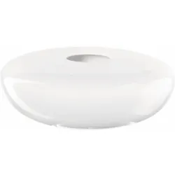 ASA Selection à table Kerzenhalter, Fine Bone China, Warmes Weiß, H 3.6 cm, 2005013