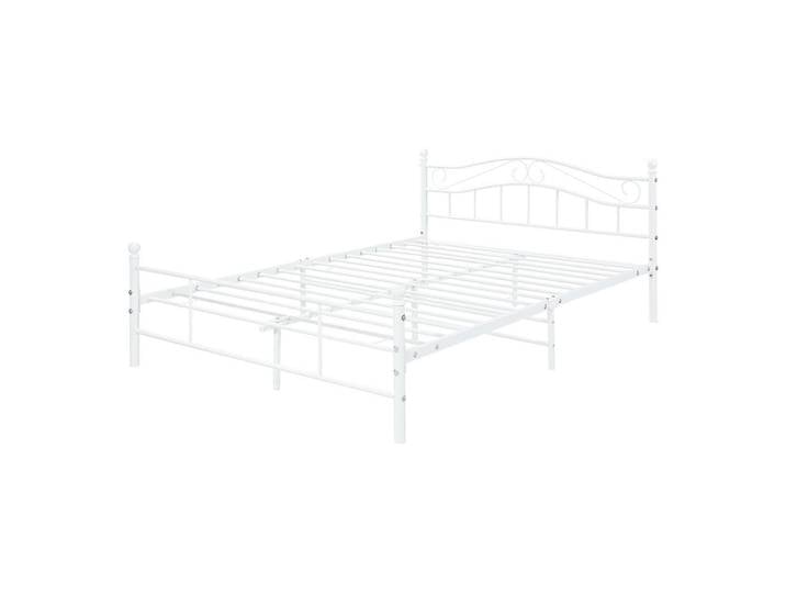 [en.casa] Metallbett Florenz, Weiß, Metall, 160x200 cm, Schlafzimmer, Bett, Metallbetten