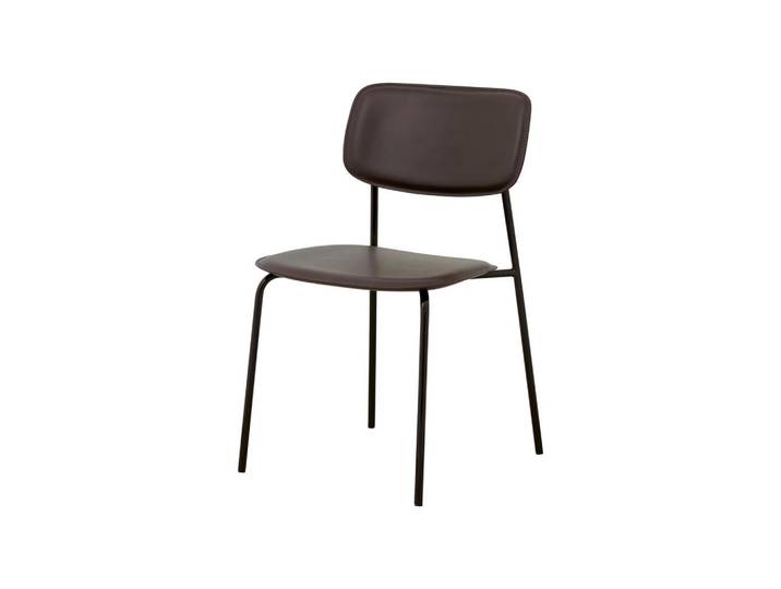 Furnlux Esszimmerstuhl ESA Braun 45x50x79 cm, Kunststoff, 45x79x50 cm, Esszimmer, Stühle