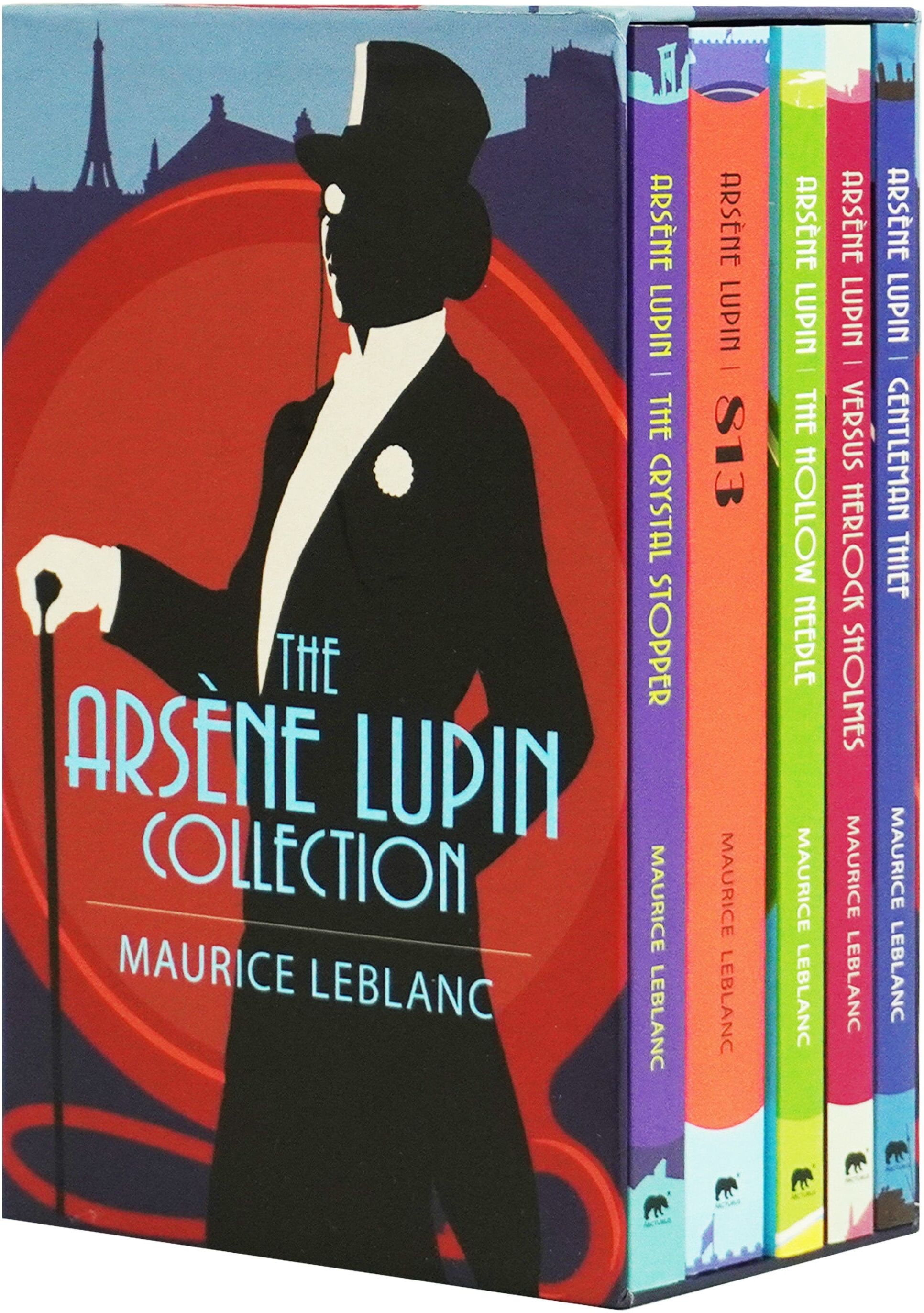 The Arsène Lupin Collection by Maurice Leblanc 5 Books Box Set - Fiction - Paperback Arcturus Publishing Ltd