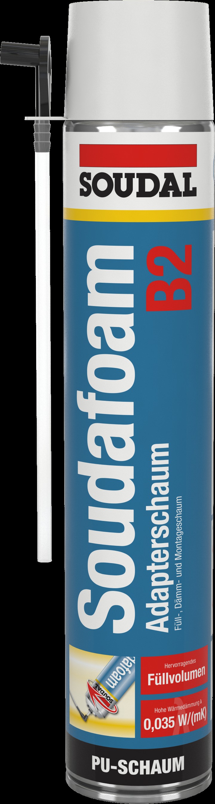 SOUDAL 1K-Pistolenschaum Soudafoam B2, 500 ml 106179
