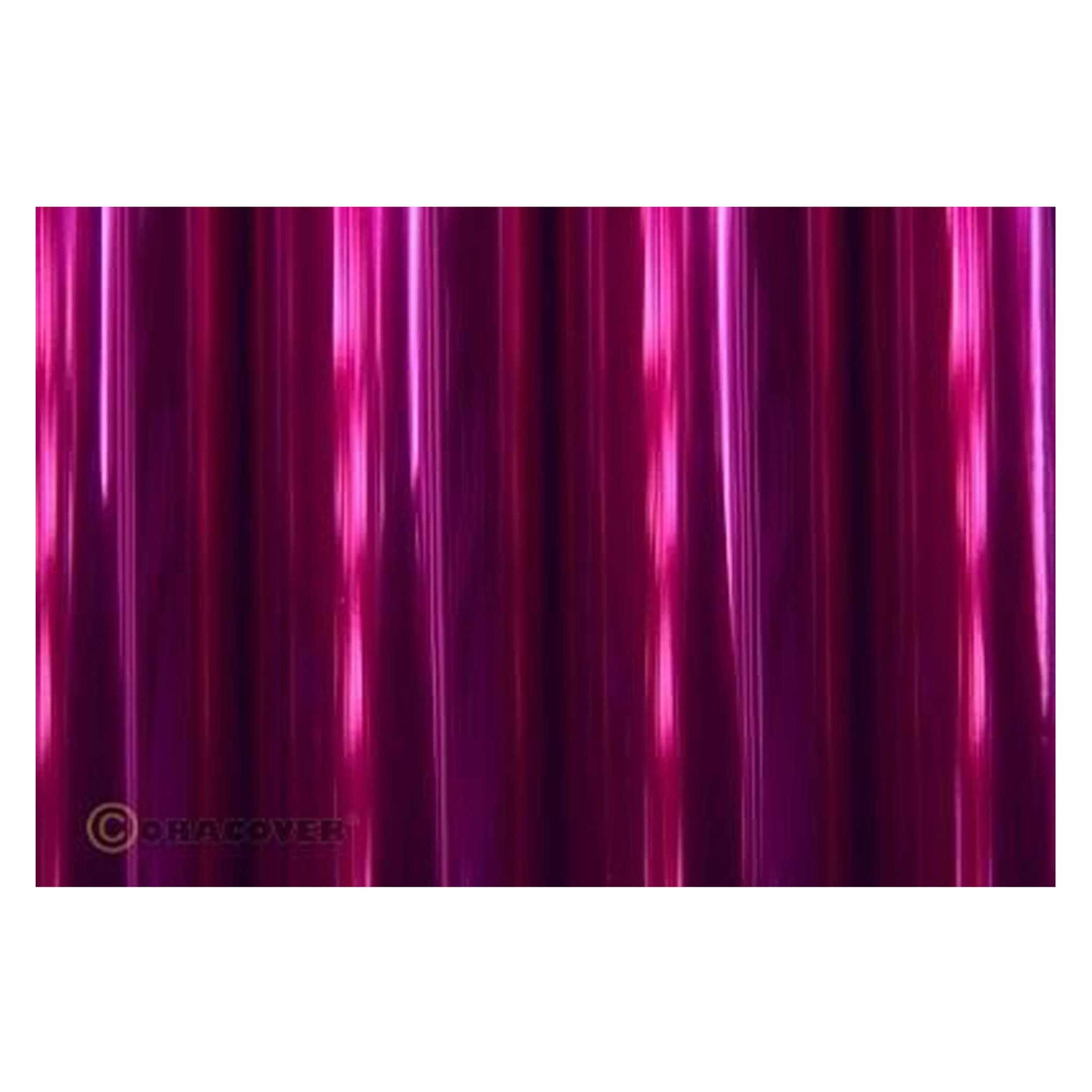 Oracover bügelfolie magenta transparent 1 meter # 73 (21-073-001)