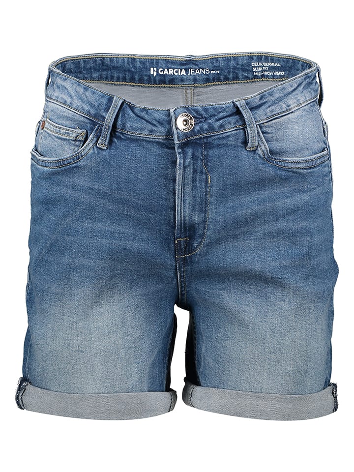 Garcia Jeans-Bermuda in Blau - W29